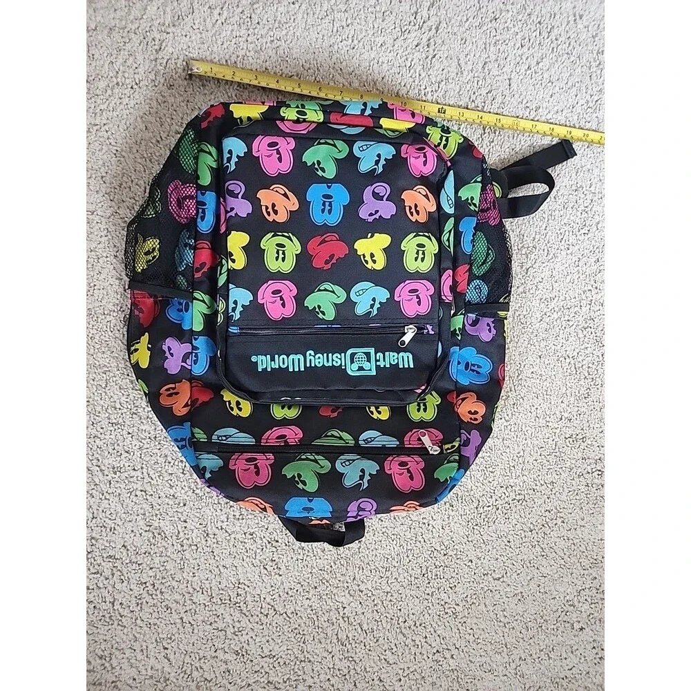 Disneyland Resort Park EXCLUSIVE BACKPACK Rainbow MICKEY MOUSE FACE